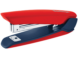 Степлер Berlingo №10 KSn_25210 "Hyper" до 20л, 100 скоб, пластиковый корпус, красный