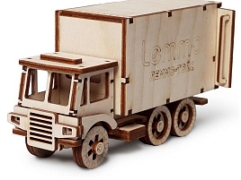 Конструктор деревянный ОО65 Грузовик ЧИП
