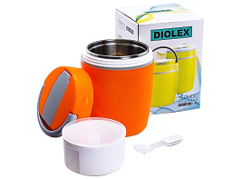 Термос 1,4л Diolex DXC-1400-3/1082 оранжевый
