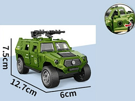 Инерционная Машинка M1534-79A  откр. двери.