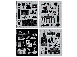 Тетрадь 48л. на спирали  Т5гр48 59407 "Экспонат"