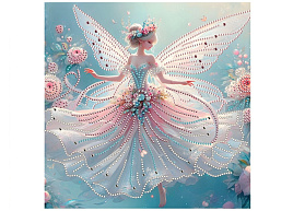 Алмазная мозаика 30*30 НД-5354 Нежная фея
