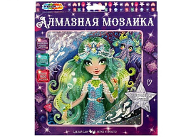 Алмазная мозаика 20*20 AM20X20-102681 Цветочная фея