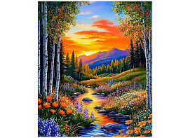 Алмазная мозаика 40*50 НД-1286 Гармония природы