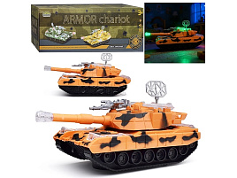 На батарейках M1A2-A Танк свет, звук