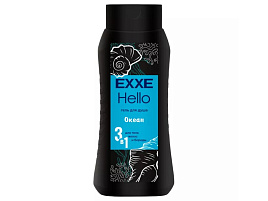 Гель для душа мужской EXEE 1л М Hello 3в1 Океан