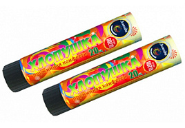 Хлопушка 15см фольгированное конфетти А0216