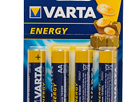 Батарейка Varta LR6 4бл Energy
