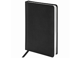 Ежедневник А5 BRAUBERG 123397 "Favorite" под кожу, 160 л., черный