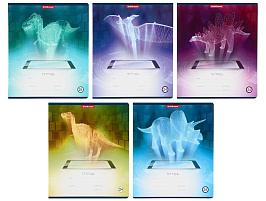 Тетрадь 24л. клетка Erich Krause 49227 Digital Dino