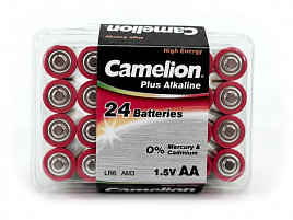 Батарейка Camelion LR6 Plastik Box (24)