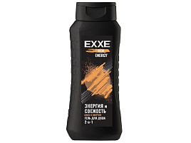 Гель д/душа муж. EXXE 2в1 400мл Сила и энергия
