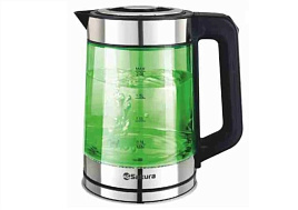 Электрочайник SAKURA SA-2746GR стекло 2л