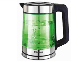 Электрочайник SAKURA SA-2746GR стекло 2л