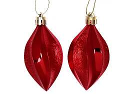 Фигурка Капля 916-899 Таинственное очарование красный 2шт