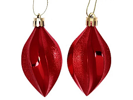 Фигурка Капля 916-899 Таинственное очарование красный 2шт