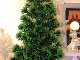 Елка 180см Зеленая светодиод.