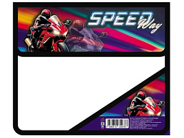 Папка для тетрадей А5 ПМ-А5-03 Красный гонщик на липучке