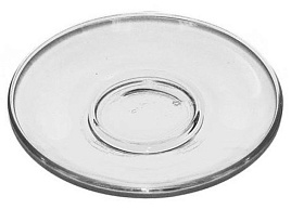 Блюдце стекло 13см 08с1349 Гламур