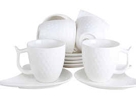 Сервиз чайный 12пр K04G-12C Снежная королева