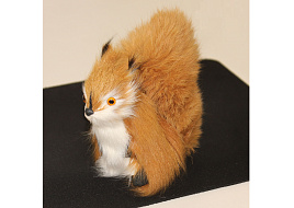 Сувенир Белка мех №2 11*7см