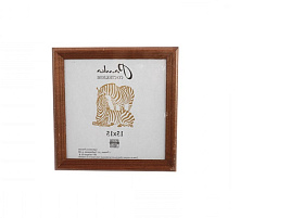 Фоторамка 15*15 дерево Темн.Дуб 1701