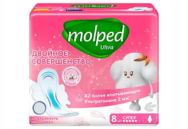 Прокладки Molped Ultra Супер 8шт.
