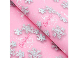 НГ Бумага упаковочная 7447608 Новый год  100*68