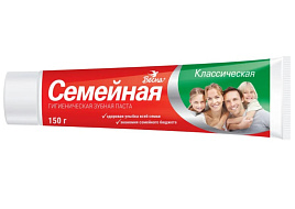 Зубная паста Весна Семейная 150гр б.фут(Самара)9954