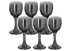 Набор рюмок 134/06/5525 Сияющий графит 60мл 6шт.