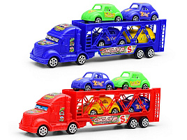 Инерционная машина JL6685-2 Автовоз с спортивными машинами