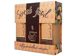 Набор женский Sweet Food Абрикосовый Тарт(гель д/д 290мл+жемчужины(соль)д.ванн220г)