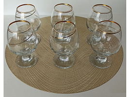 Набор бокалов для коньяка 44483 Змейка 6шт