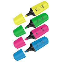 Текстмаркер Berlingo T1099_50 "Textline HL100", мини, ассорти, 1-5мм