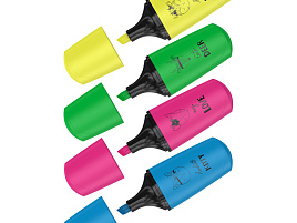 Текстмаркер Berlingo T1099_50 "Textline HL100", мини, ассорти, 1-5мм