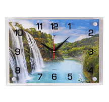 Часы настенные "21 Век" 35*25 2535-035 Водопад