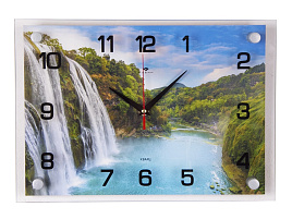 Часы настенные "21 Век" 35*25 2535-035 Водопад