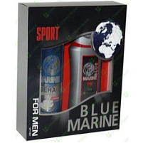 Набор мужской Blue Marine (гельд/д+пена д/бр)4661
