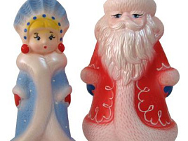 Пластизоль СИ-100 Дед Мороз,Снегурочка (набор)