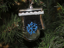 Фигурка Рукавичка E92022 серебро