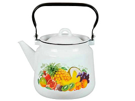 Чайник эмаль 3,5л 1с26с декор белый Северсталь