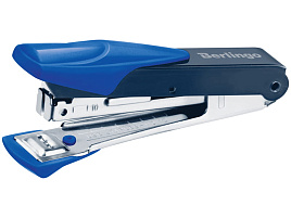 Степлер Berlingo №10 KSn_20110 "Power TX" до 20л., металлический корпус, синий