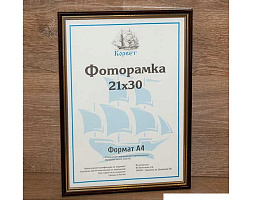 Ф/рамка 21*30 1401W-460A пластик