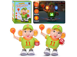 Игрушка на бат. 373-79 A Слон артист