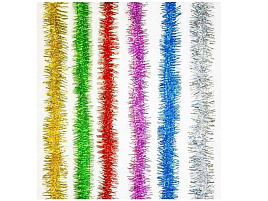 Мишура №20 М-124 красная