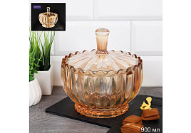 Ваза для конфет DM608J/2044 15*16см в/уп