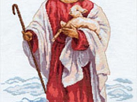 Вышивка крестиком 32*45см 4-03 Христос