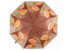 Зонт женский полуавтомат HTDMYR45/6988 Мак
