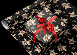 Бумага упаковочная УБ006 70*100см 1шт