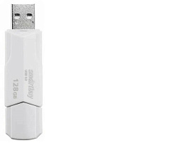 Флеш-драйв Smart Buy 128Gb SB128GBCLU-W3 UFD3.0/3.1 CLUE White белый